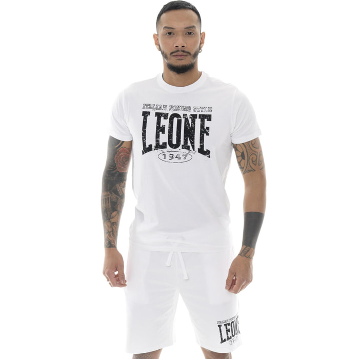 Camiseta de hombre Leone Boxing Legend de algodón elástico