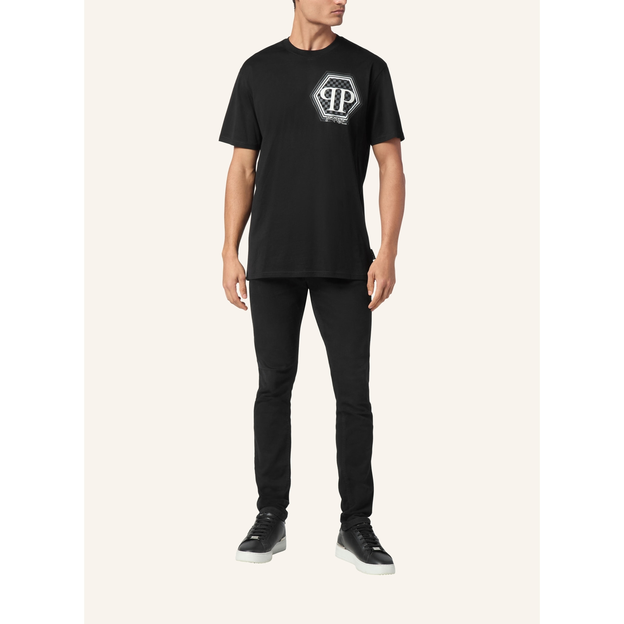 PHILIPP PLEIN Maglietta a girocollo HEXAGON