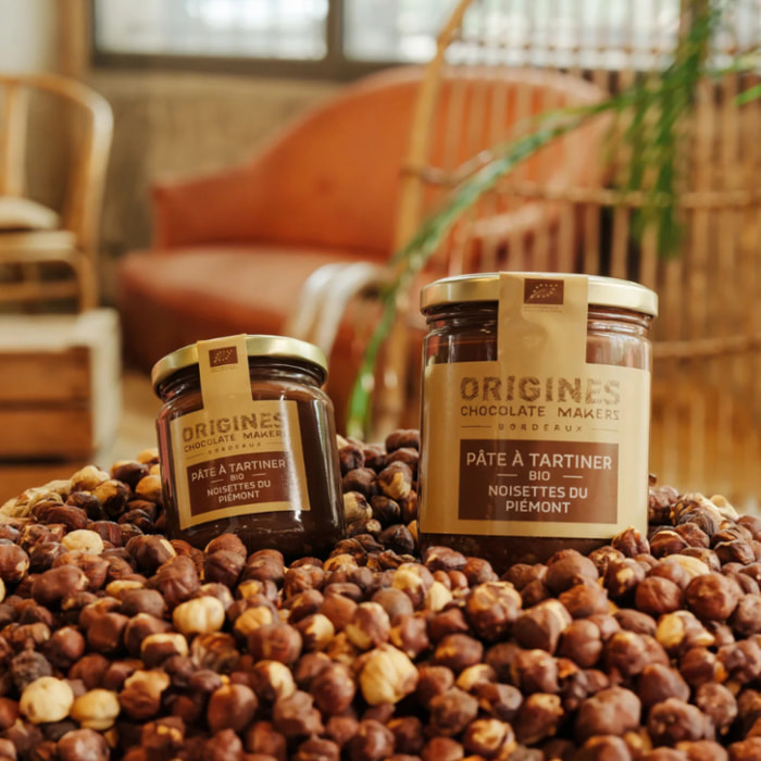 Pâtes à tartiner moyenne - Bean To Bar - 190g Bio