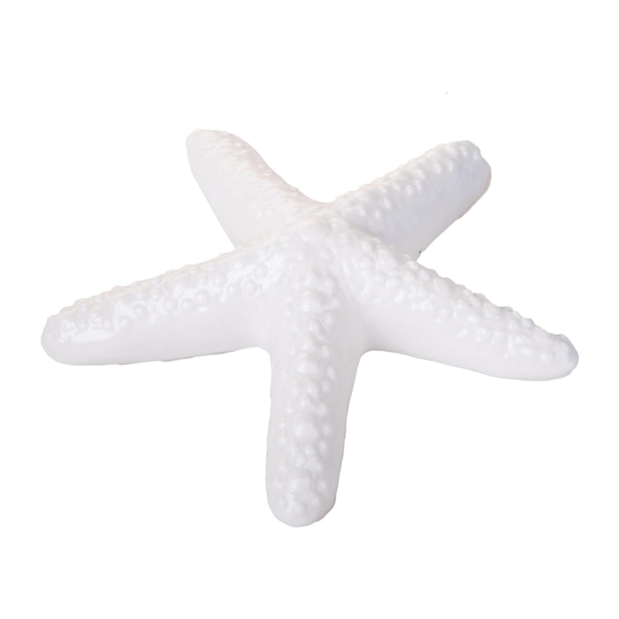 Stella marina - Pezzi 3 - 18,6xH5x18,2cm - Colore: Bianco - Bianchi Dino -