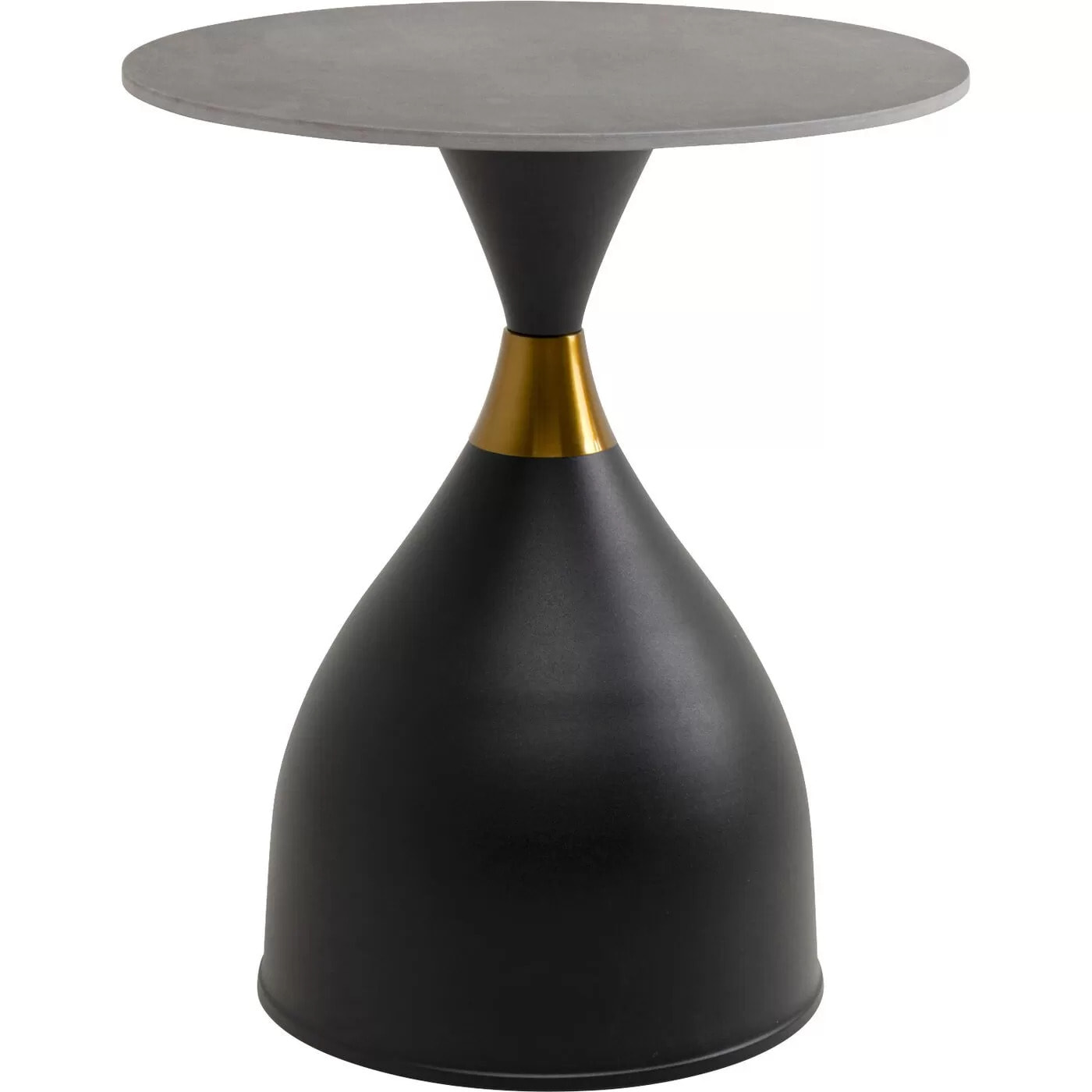 Table d'appoint Wish noire 50cm Kare Design