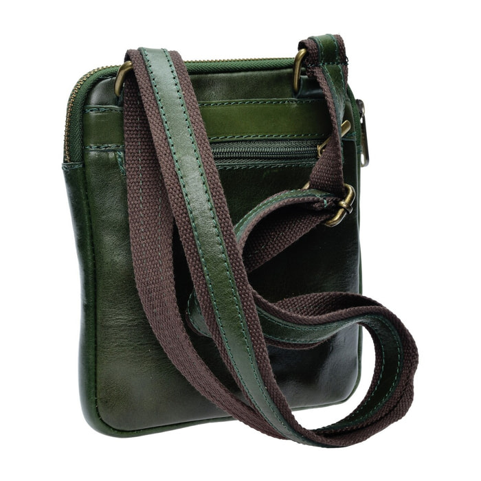 Borsa a spalla Anna Luchini Verde