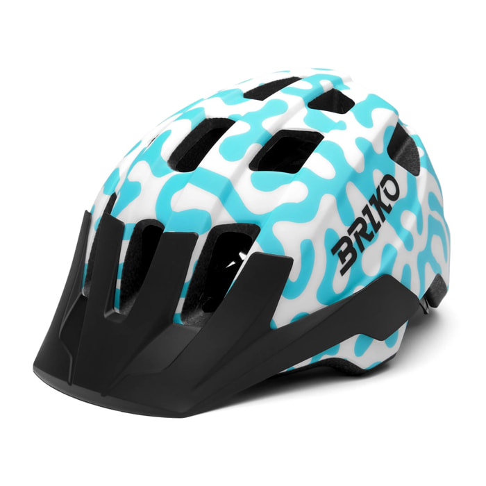 Briko - Caschi, Bambino/a, Blu - Ted