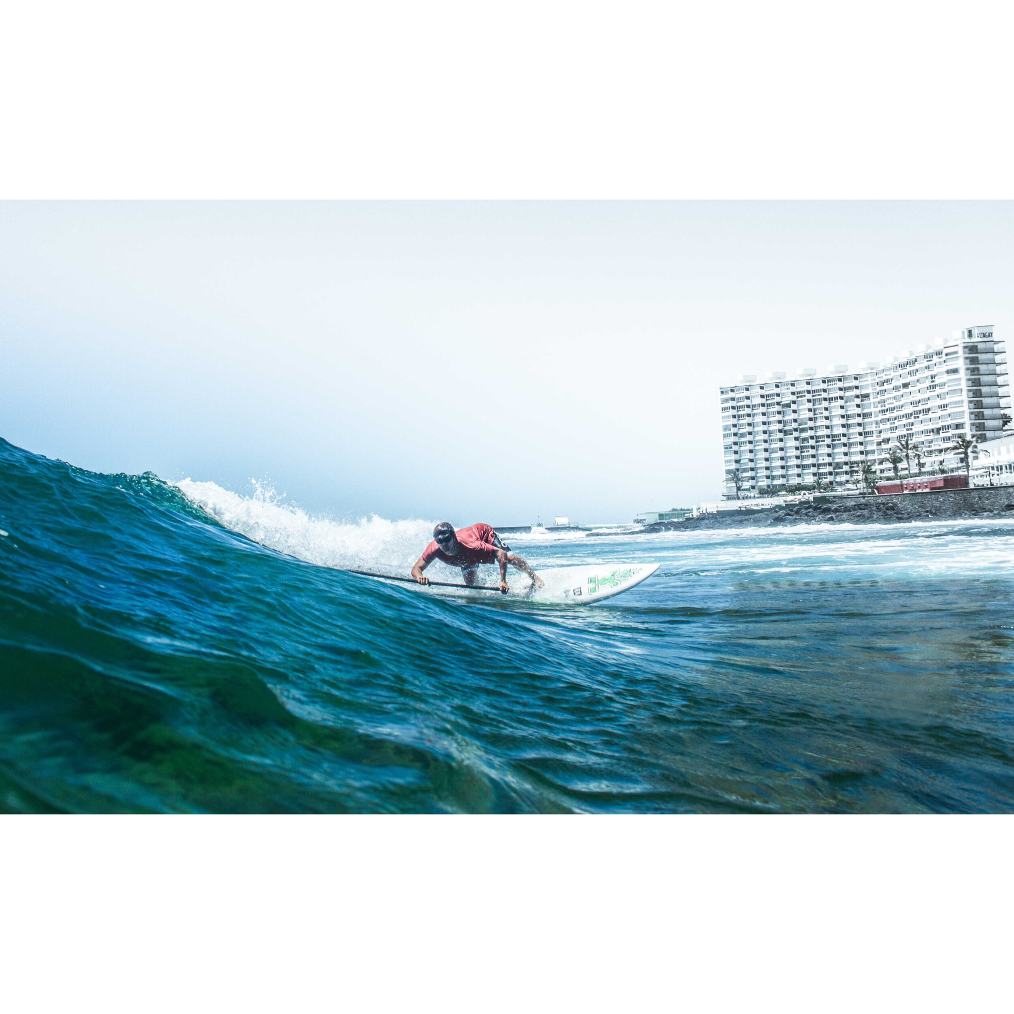 GAFAS DE WATER SPORT OCEAN LAKE GARDA de color Negro