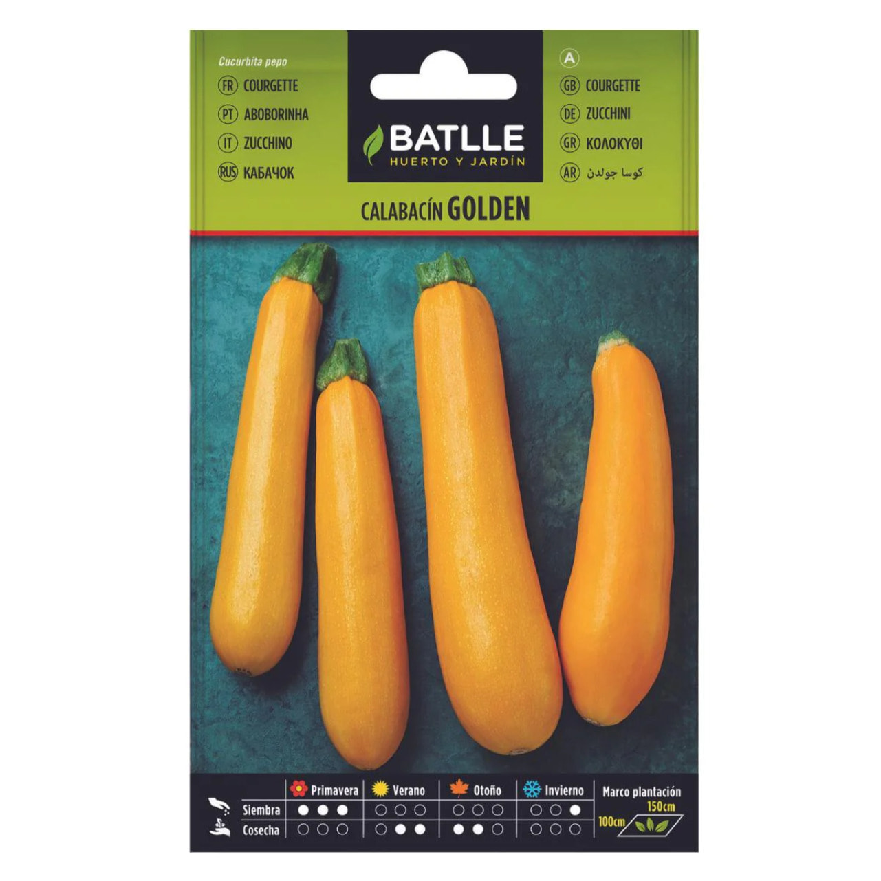 Semillas de Calabacín Golden Batlle