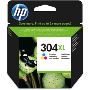 Cartouche d'encre HP Originale 304 XL Haute Capacité 3 Couleurs - N9K07AE