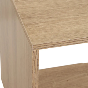 Étagère 1 case "Mix N' Modul" effet bois naturel
