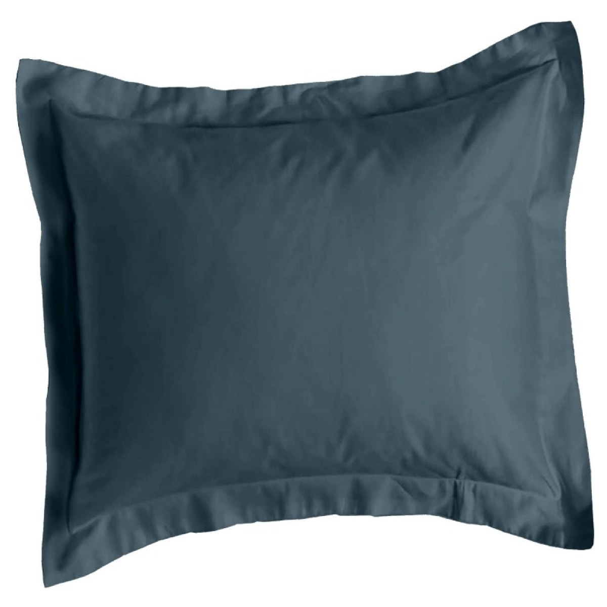 Taie Organic - 50% Chanvre 50% Coton Bio - Volant plat de 5 cm + rabat