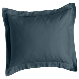 Taie Organic - 50% Chanvre 50% Coton Bio - Volant plat de 5 cm + rabat