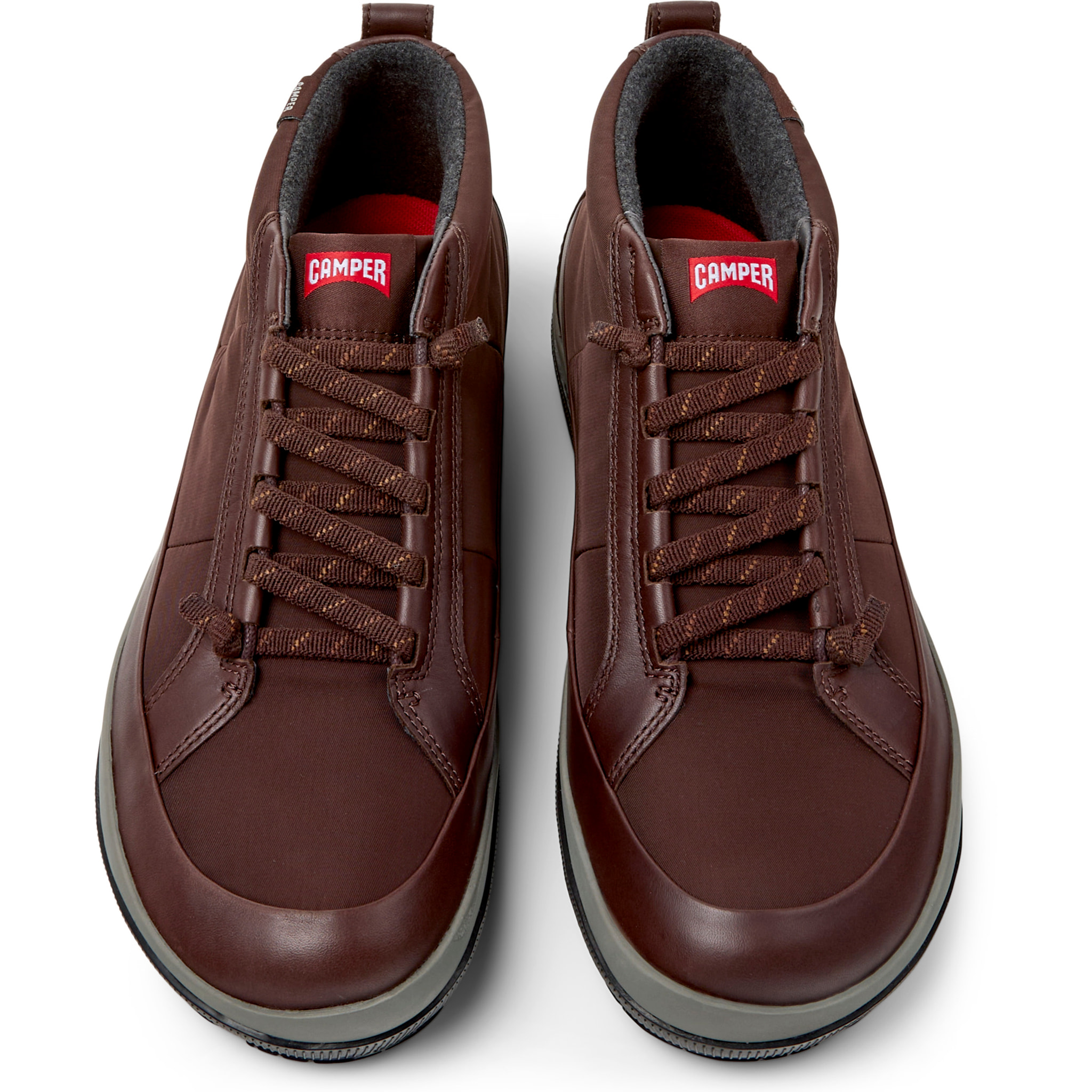 Sneakers - CAMPER Peu Pista GM - Marrone - Tessile tecnico