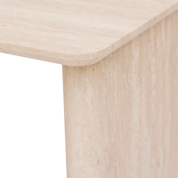 Table de bar Anaya beige 120x60cm