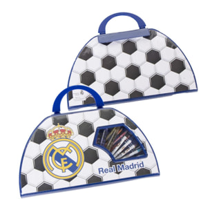 Set papelería coloreable 50 piezas real madrid