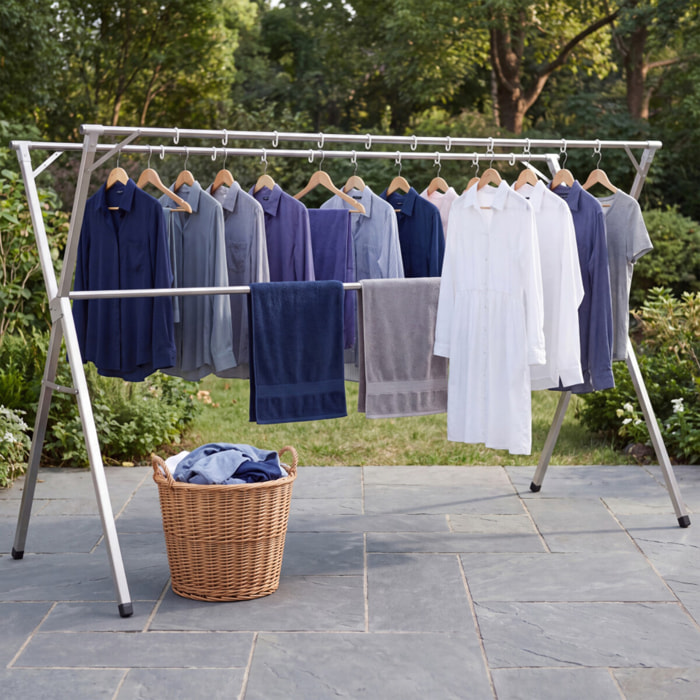 Etendoir à linge XXL pliable et extensible