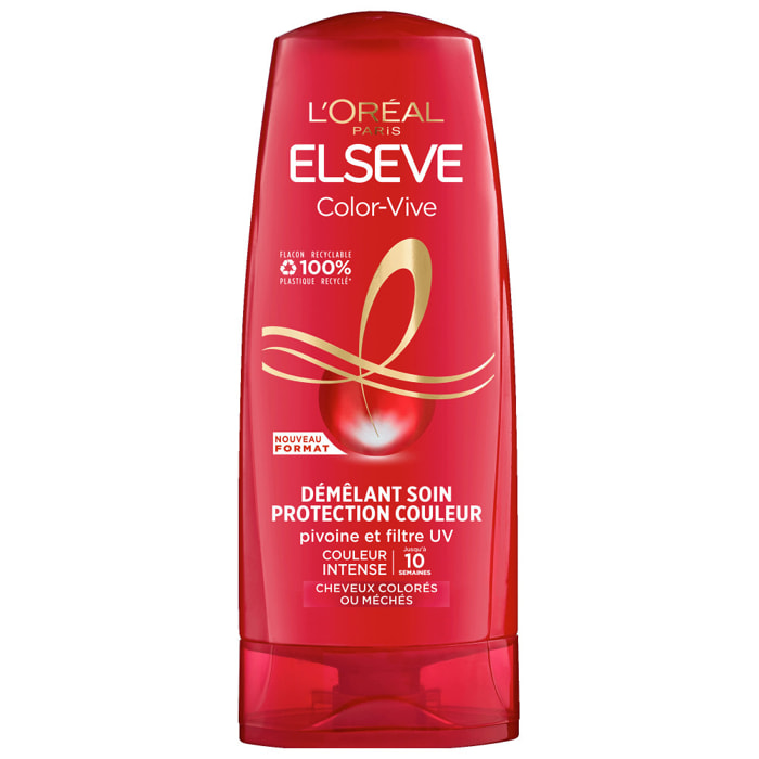 Lot de 6 - L'Oréal Paris Elseve Color Vive Démêlant Soin Cheveux Colorés 300ml