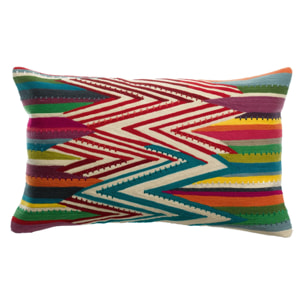 Coussin brodé Zuma