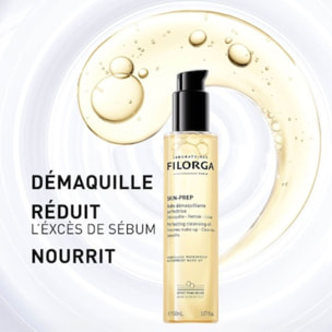 Skin-Prep - Duo Huile Démaquillante Perfectrice 150 ml + Mousse Nettoyante 150 ml