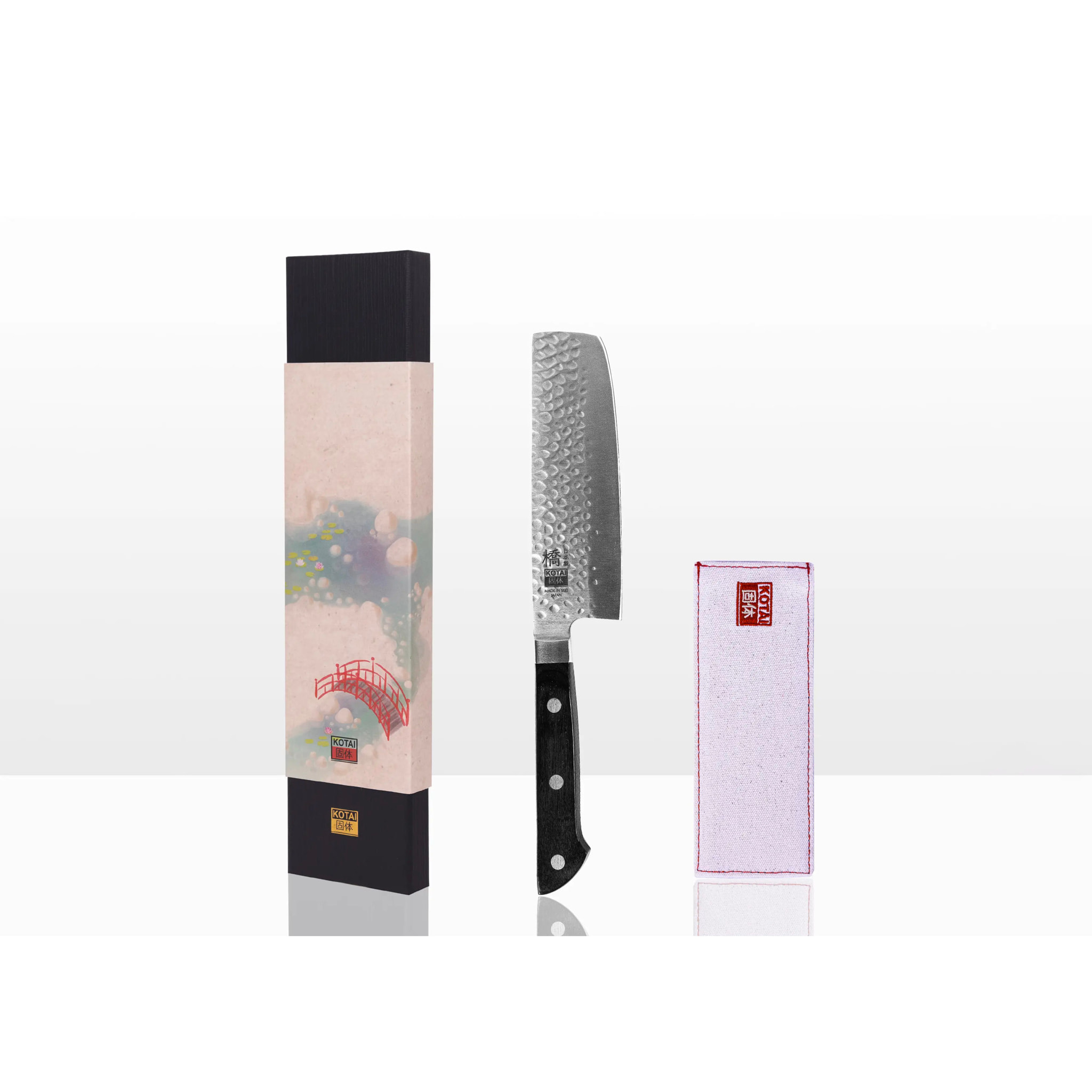 Coltello "Nakiri" Hashi Tsuchime - lama: 16,5 cm