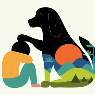 Tableau belle et sebastien Toile imprimée