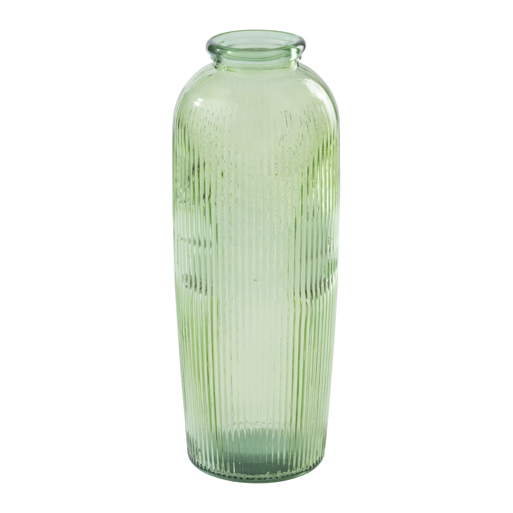J-Line Vase Ligné - verre - vert clair
