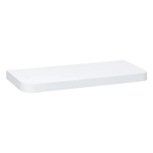 Étagère "Fixy" arrondie blanc 60x23,5cm