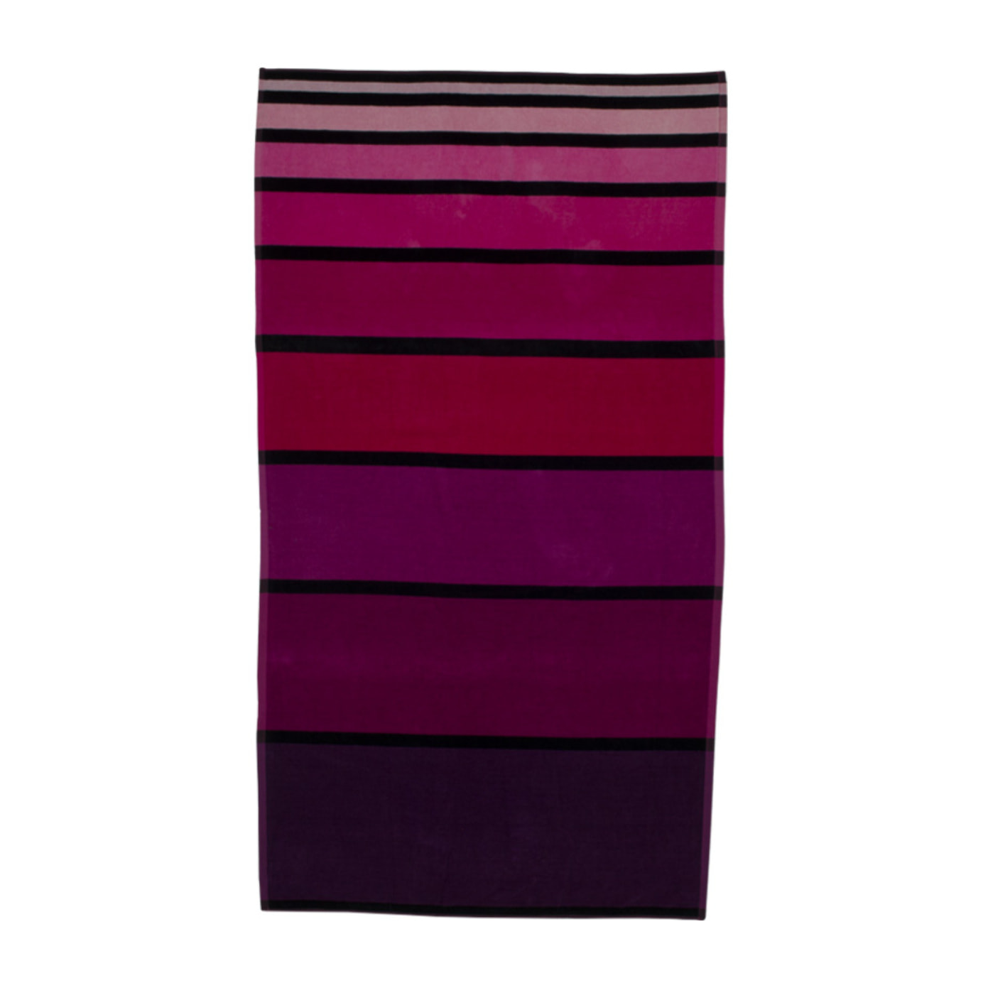 Telo Mare Spugna Jacquard Spiaggia Disegno Big Stripe