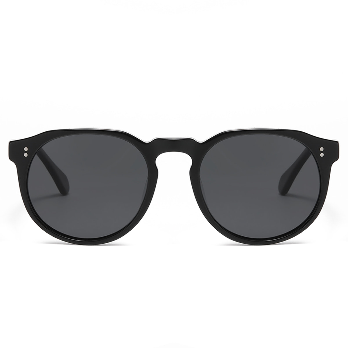 Gafas de sol PALO ALTO LOMBARD - Negro brillante / Polarizada ahumada