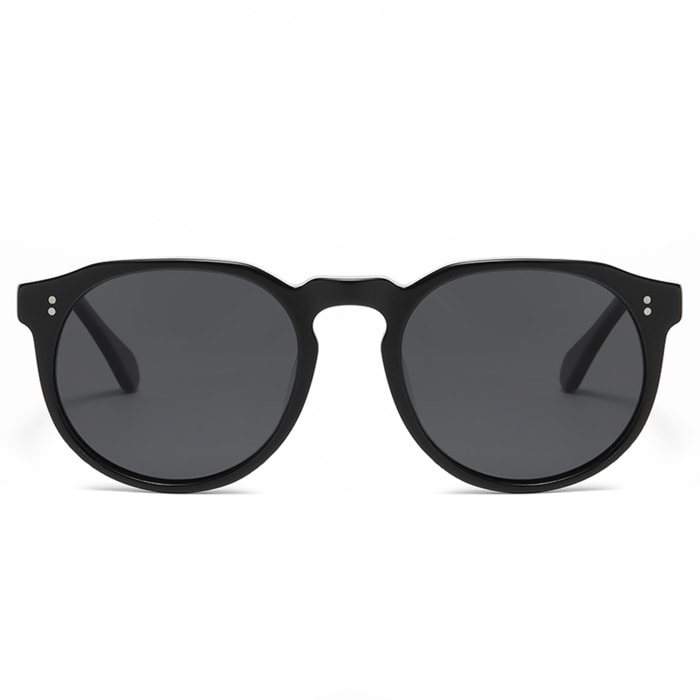 Gafas de sol PALO ALTO LOMBARD - Negro brillante / Polarizada ahumada