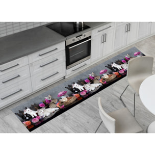 Tappeto Passatoia Cucina Antiscivolo Cat Room