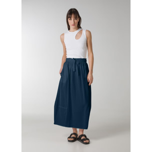 DEHA - Gonna LYOCELL LONG SKIRT in Lyocell per donna