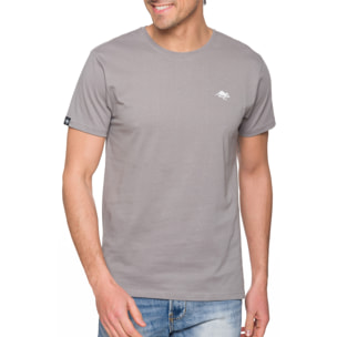 Camiseta Hot Buttered LIZARD Gris claro