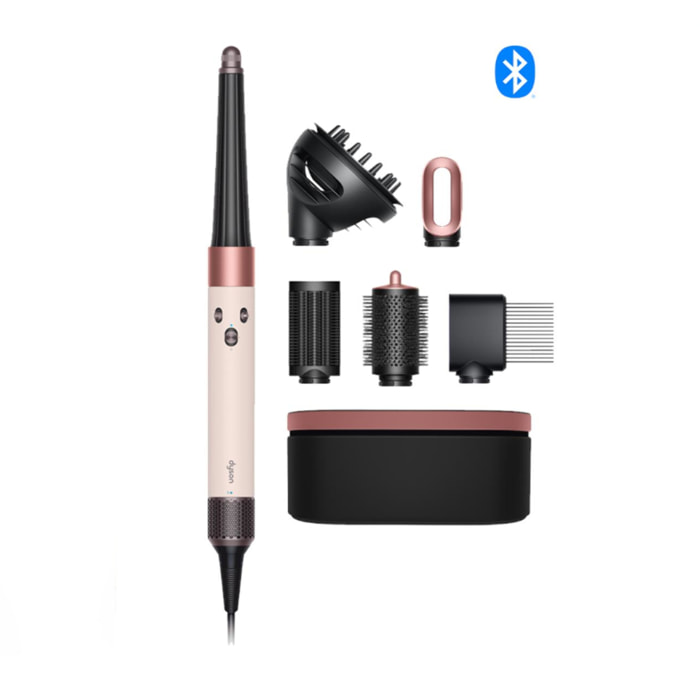 Multi-styler asciugacapelli Dyson Airwrap i.d.™ connesso con diffusore Cipria/Oro rosa | Nuovo