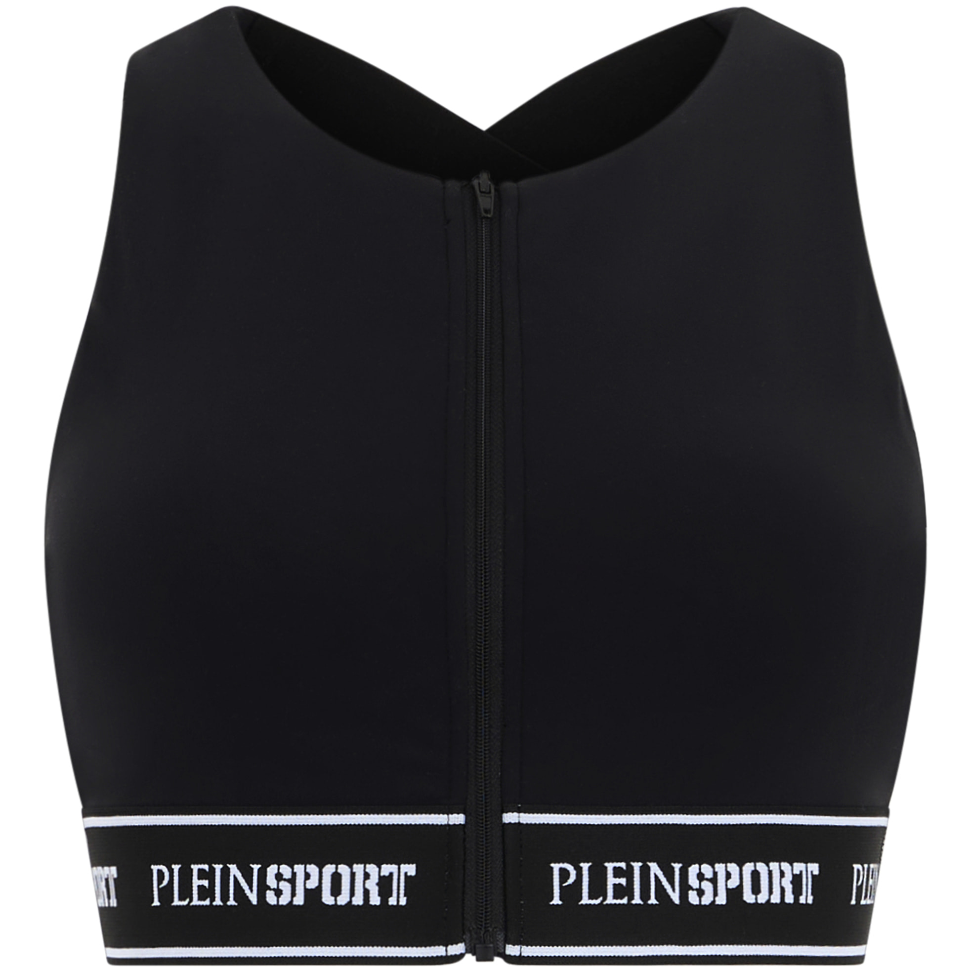 PLEIN SPORT Fleece Bra Top