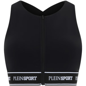PLEIN SPORT Fleece Bra Top