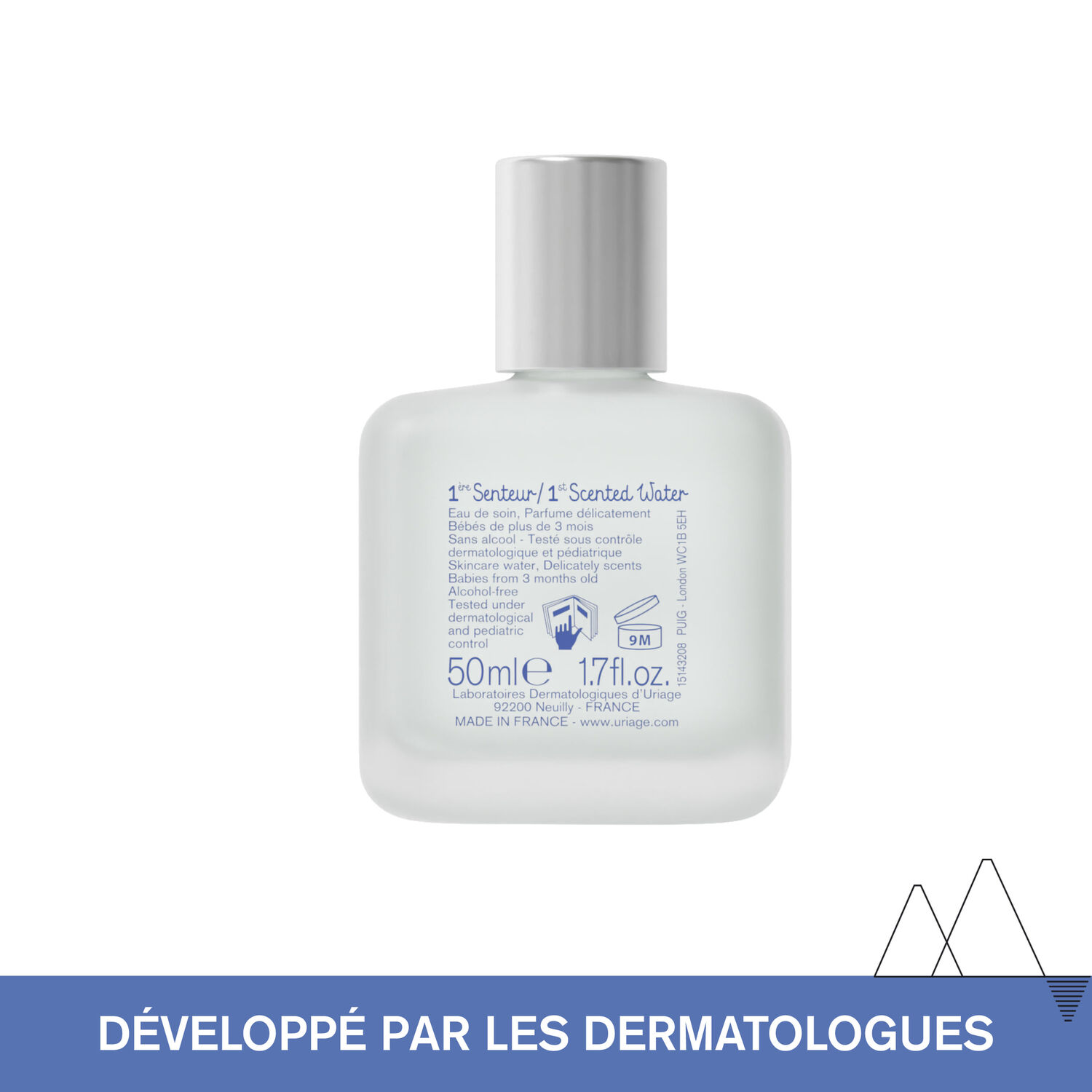Bébé 1ère Senteur - Eau de Soin à l'Edelweiss Bio 50 ml