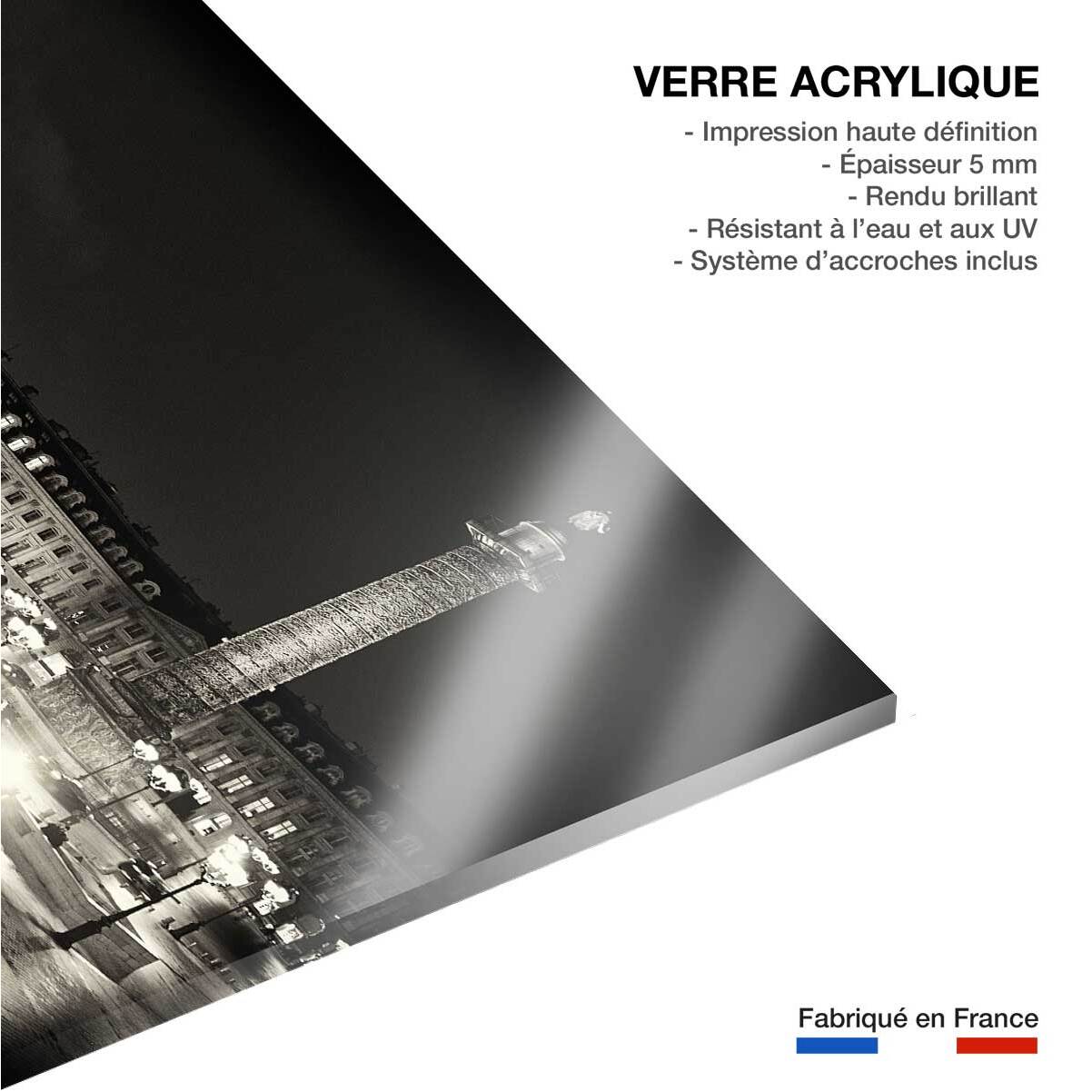 Tableau paris place vendôme Tableau plexiglas