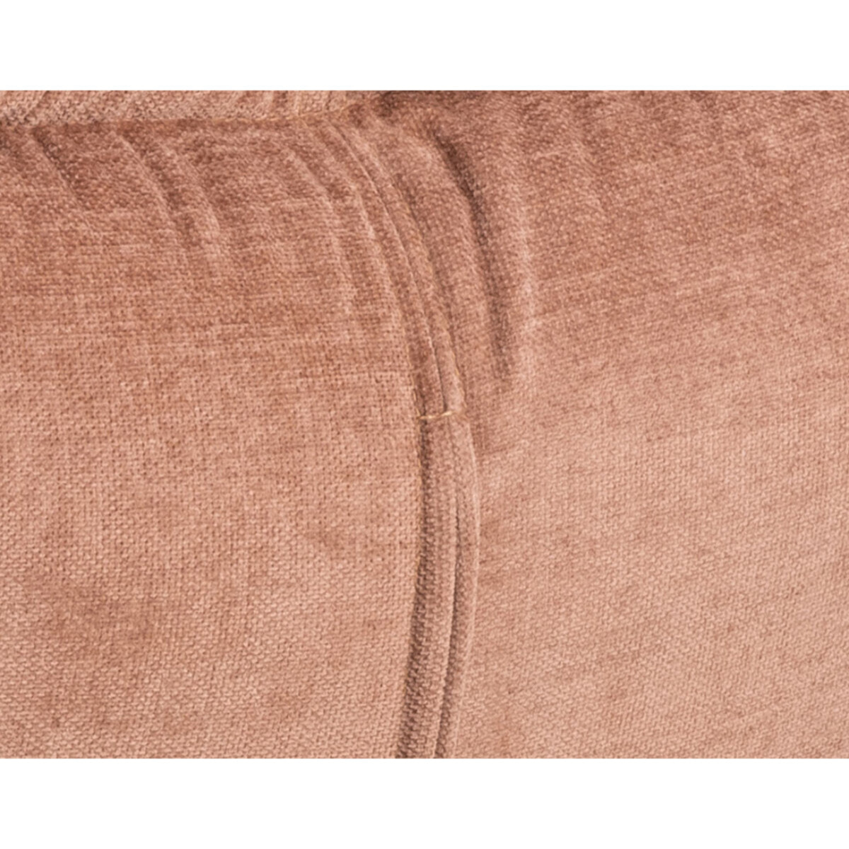 Mellow - fauteuil pivotant - en tissu - pieds en acier - Rose