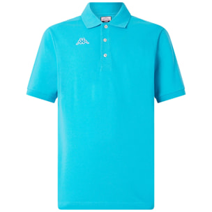 Polo Shirts Kappa Uomo Logo Holiver Mss Blu