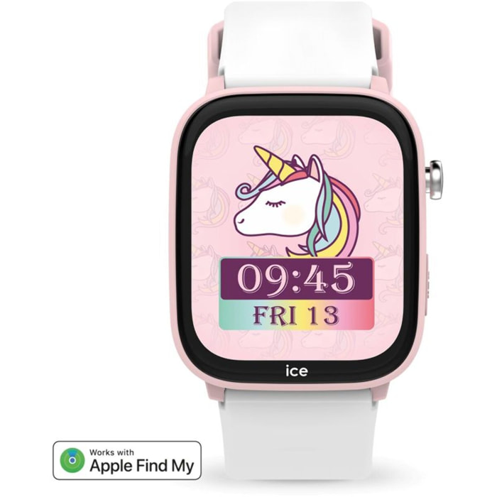 Montre connectée ICEWATCH Ice Smart Junior 3.0 Find My Rose/Blanc