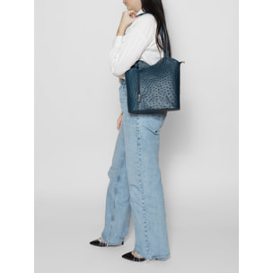 Zaino da donna in vera pelle - Modello Charlotte - 28.0 x 25.0 x 9.0 cm