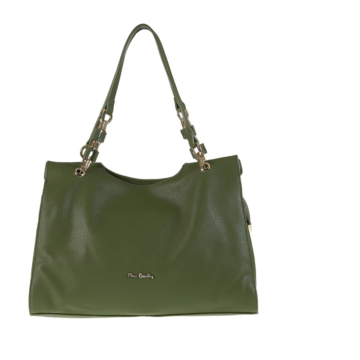 Borsa a spalla da donna Made in Italy - Modello Zelia Elite - 100% pelle - 38.0 x 26.5 x 12.0 cm