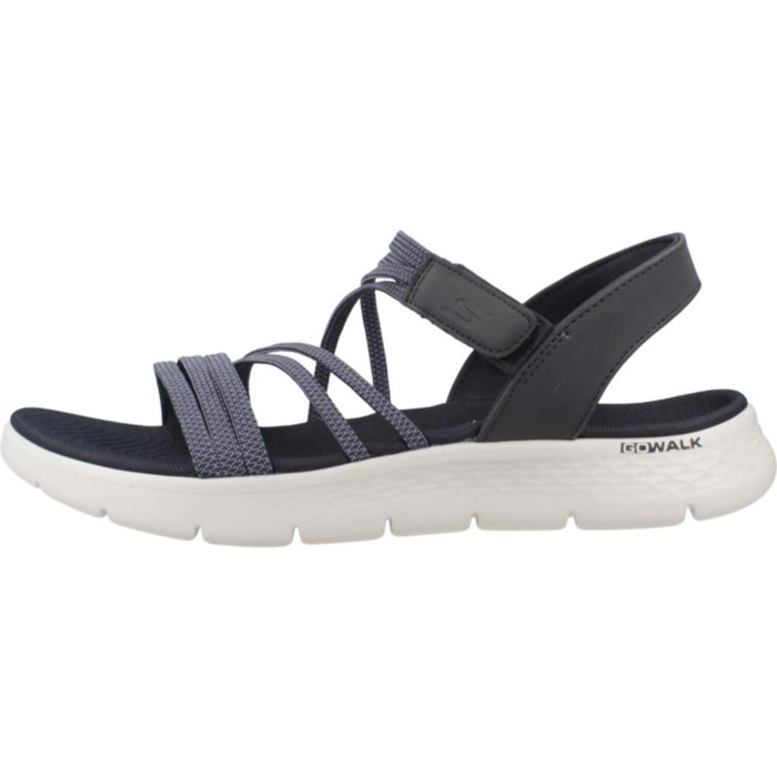 Sandalias Mujer Go Walk Flex Azul