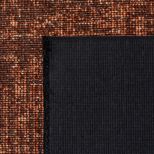 MIRA - Tapis de salon brun au design abstrait