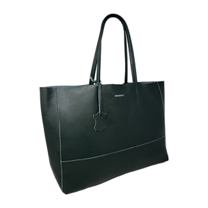 Borsa a Mano Shopper a Spalla da Donna in Pelle Dollaro