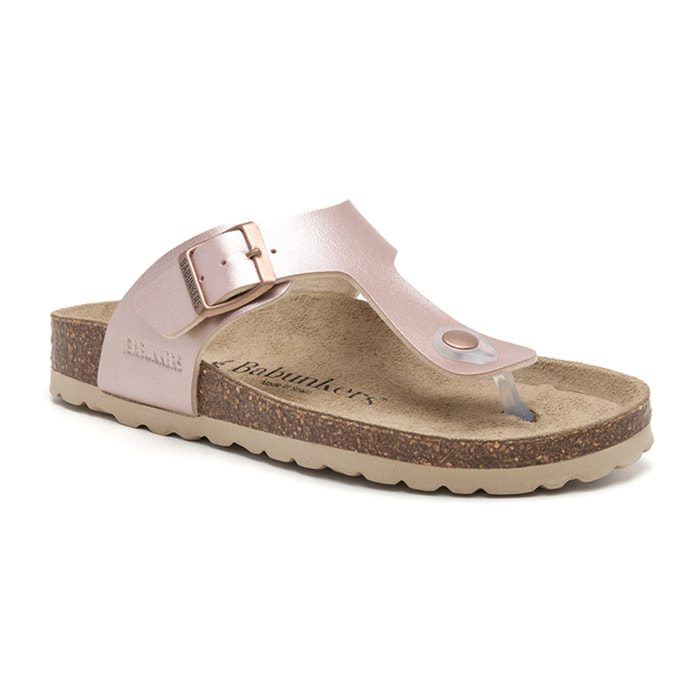 SANDALIA BABUNKERS ROSA