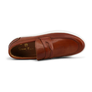 Zapatos Slip On para Hombre - Duca di Morrone Enea Leather Brown