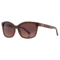 Guess - lunettes de soleil - marron - protection solaire : catégorie 3
