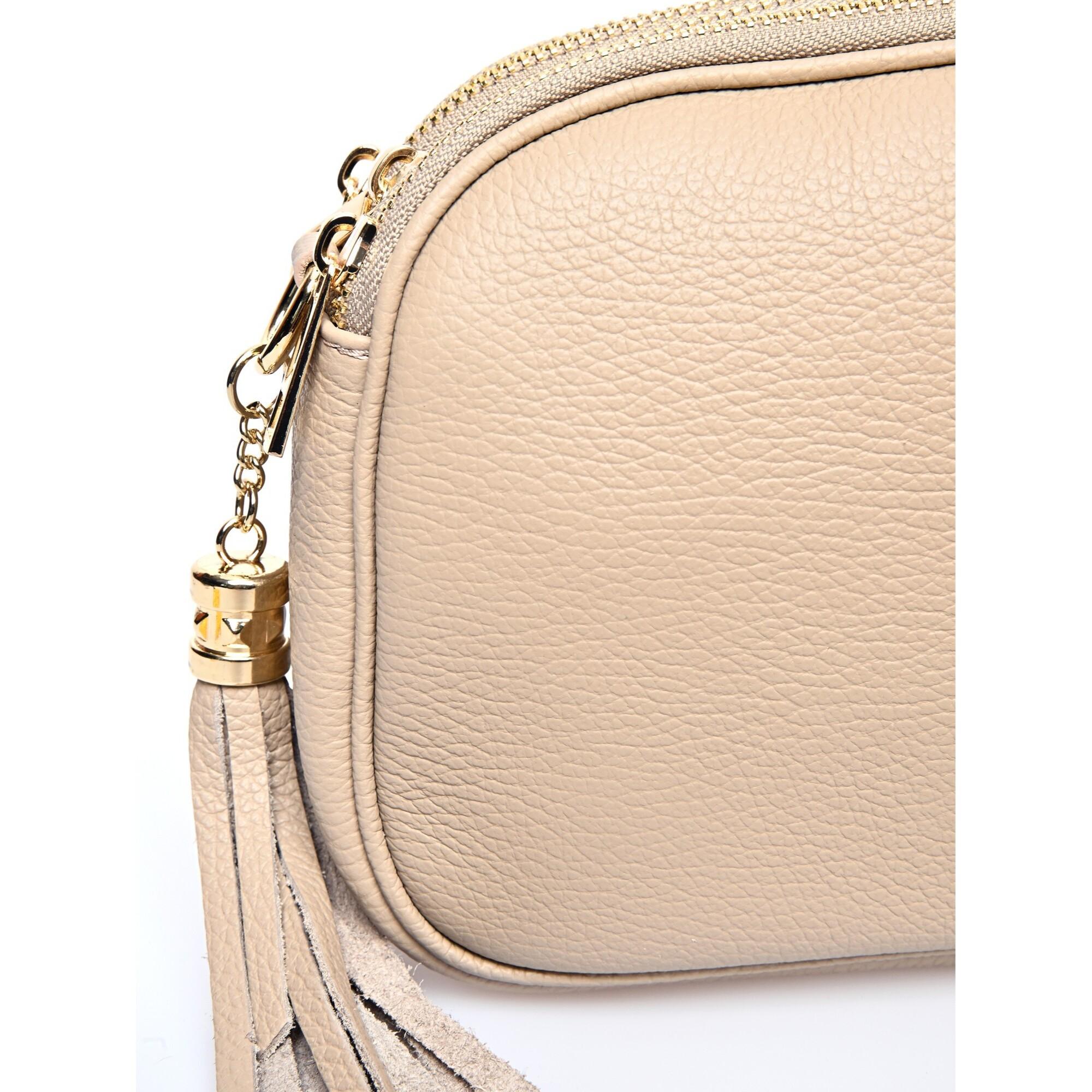 Borsa a tracolla Carla Ferreri Beige