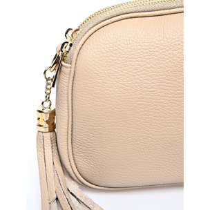 Borsa a tracolla Carla Ferreri Beige