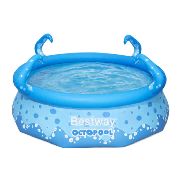 Bestway Piscine gonflable ronde Bestway Fast Set OctoPool 274 x 76 cm bleu