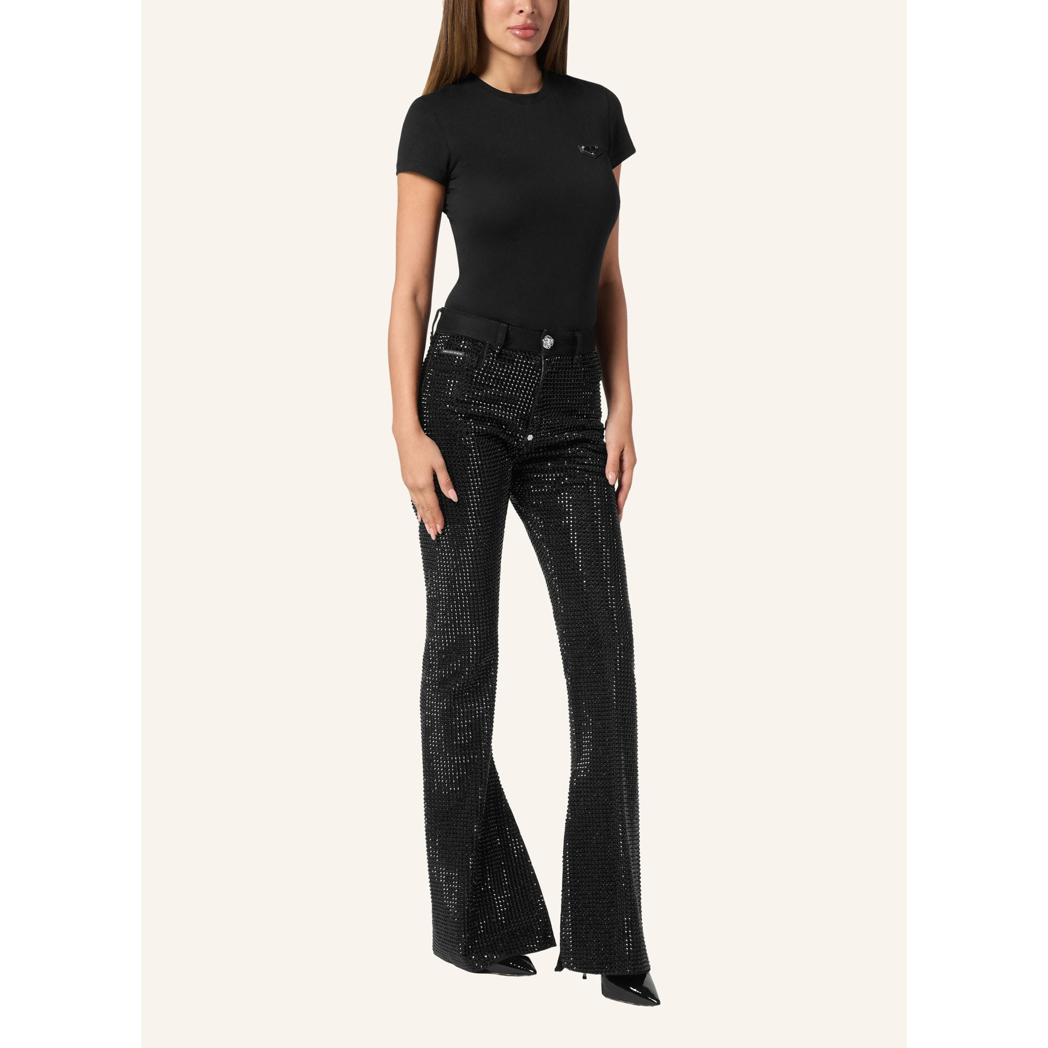 PHILIPP PLEIN Vaqueros Flare Fit